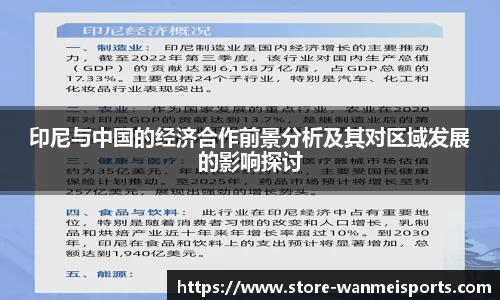 印尼与中国的经济合作前景分析及其对区域发展的影响探讨